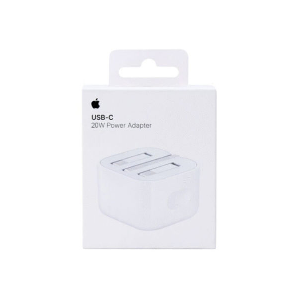 Apple 20W 3Pin Adapter UK USB-C.